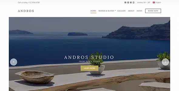 Andros-Wordpress-Theme Andros WordPress Theme 1.1.2 - Image 1