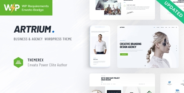 Artrium Creative Agency Artrium Creative Agency & Web Studio WordPress Theme 1.0.12 - Image 1