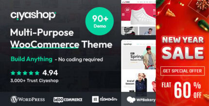 CiyaShop - Multipurpose WooCommerce Theme