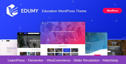 Edumy - LMS Online Education Course WordPress Theme