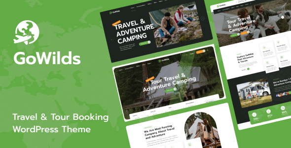 Gowilds - Travel & Tour Booking WordPress Theme Gowilds - Travel & Tour Booking WordPress Theme