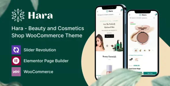 Hara-Beauty-and-Cosmetics-Shop-Theme Hara Beauty and Cosmetics Shop Theme 1.2.15 - Image 1