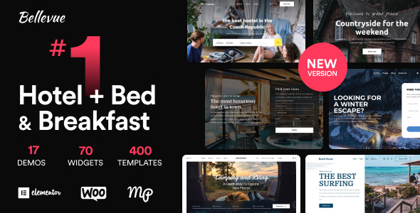 Hotel + Bed and Breakfast Booking Calendar Theme Bellevue Hotel + Bed and Breakfast Booking Calendar Theme Bellevue