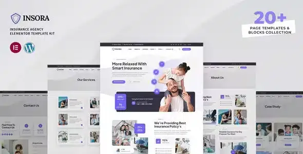 Insora-Insurance-Agency-Elementor-Template-Kit Insora Insurance Agency Elementor Template Kit - Image 1