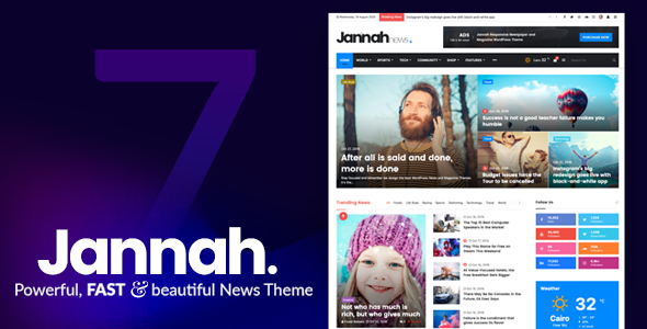 Jannah Jannah News Newspaper Magazine Theme 7.6.1 - Image 1