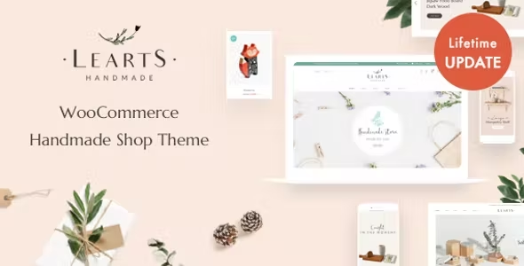 LeArts Handmade Shop WordPress Theme LeArts Handmade Shop WordPress Theme 2.0.1 - Image 1