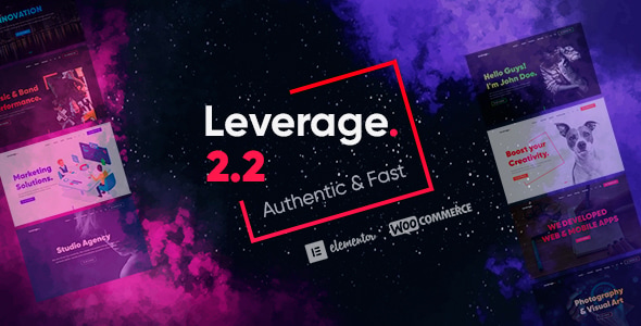 Leverage - Creative Agency and Digital Agency WordPress Theme Leverage Creative Agency and Digital Agency WordPress Theme 2.2.9 - Image 1