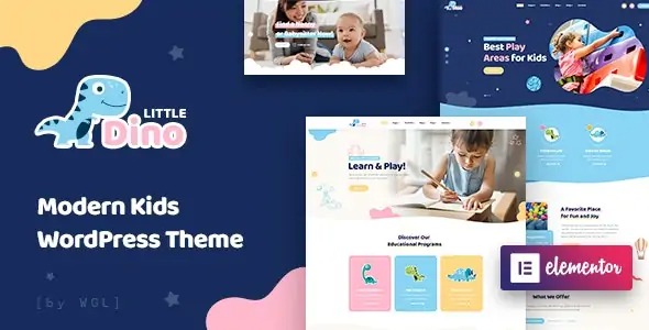 Littledino.jpg Littledino Modern Kids Theme 1.2.9 - Image 1