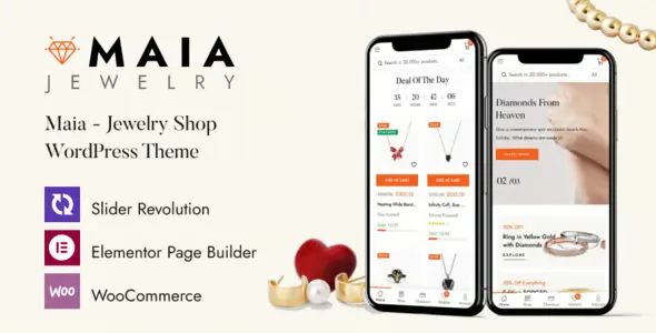 Maia-Jewelry-Shop-WordPress-Theme Maia Jewelry Shop WordPress Theme 1.1.11 - Image 1