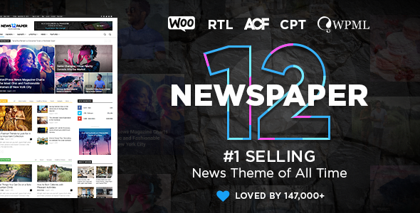 Newspaper Blog and Magazine Theme 12.7.6 - Image 1
