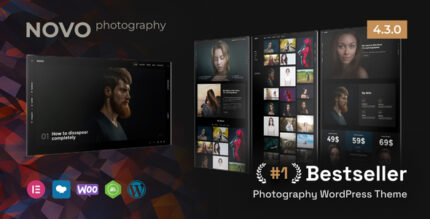 Novo - Photography WordPress Theme