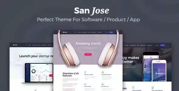 SanJose-Landing-Page-Theme SanJose Landing Page Theme 1.1.7 - Image 1