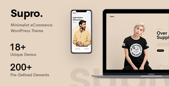 Supro - Minimalist AJAX WooCommerce WordPress Theme Supro - Minimalist AJAX WooCommerce WordPress Theme