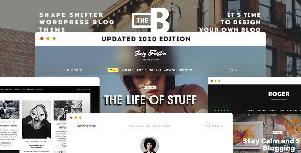 TheBlogger WordPress Theme TheBlogger WordPress Theme 2.3.1 - Image 1