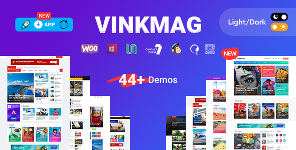 Vinkmag Vinkmag AMP Newspaper Magazine WordPress Theme 5.0 - Image 1