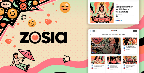 Zosia - Personal WordPress Blog Theme Zosia - Personal WordPress Blog Theme
