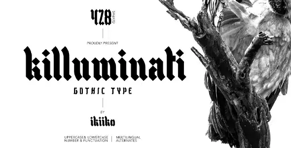 imgi_2_Killuminati-Gothic-Type-Font Killuminati Gothic Type Font - Image 1