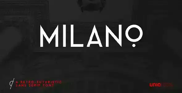 imgi_2_Milano-RetroFuturistic-Sans-Premium-Font Milano RetroFuturistic Sans Premium Font - Image 1