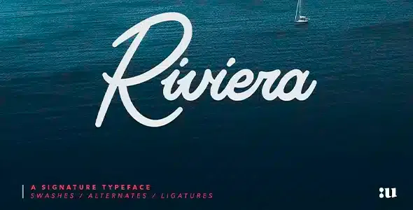 imgi_2_Riviera-Signature-Premium-Font Riviera Signature Premium Font - Image 1