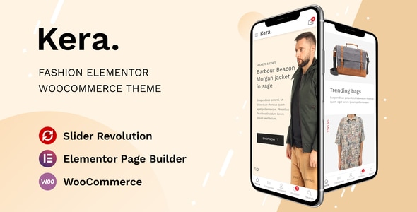 kera Kera Fashion Elementor WooCommerce Theme 1.2.19 - Image 1