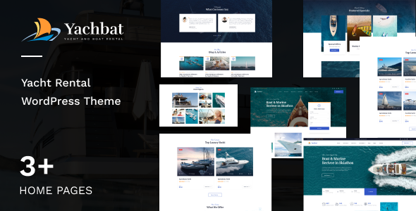 yachat Yachbat Yacht and Boat Rental Theme 1.2.8 - Image 1